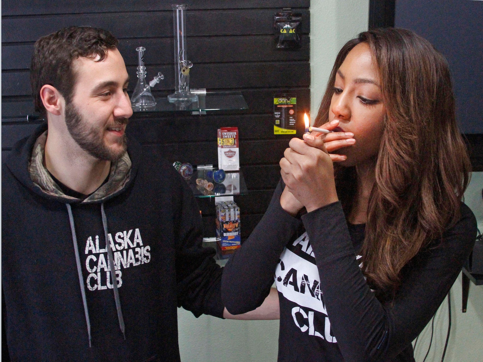 Charlo Greene Alaska police raid cannabis dispensary operated by 'F*ck